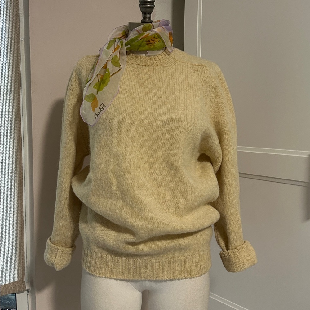 Vintage Pringle of Scotland pure wool Scottish Shetland made in Scotland size 42